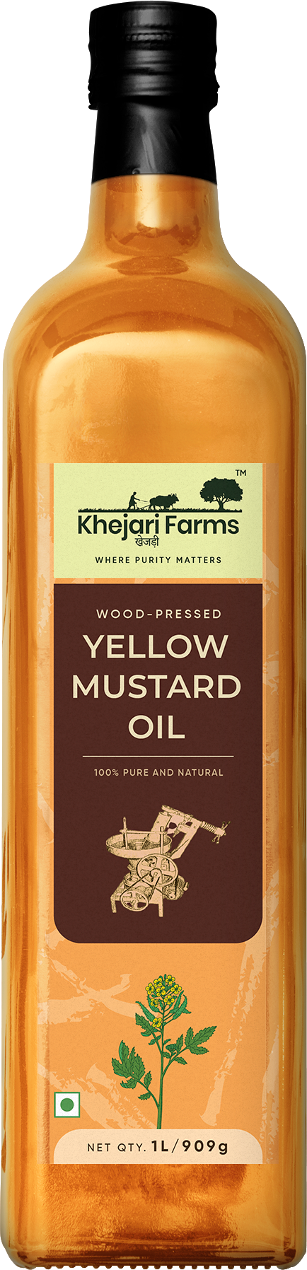 Cold Pressed Yellow Mustard Oil