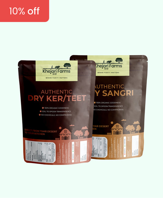 Authentic Dry Ker/Teet (500g) + Authentic Dry Sangri (500g)