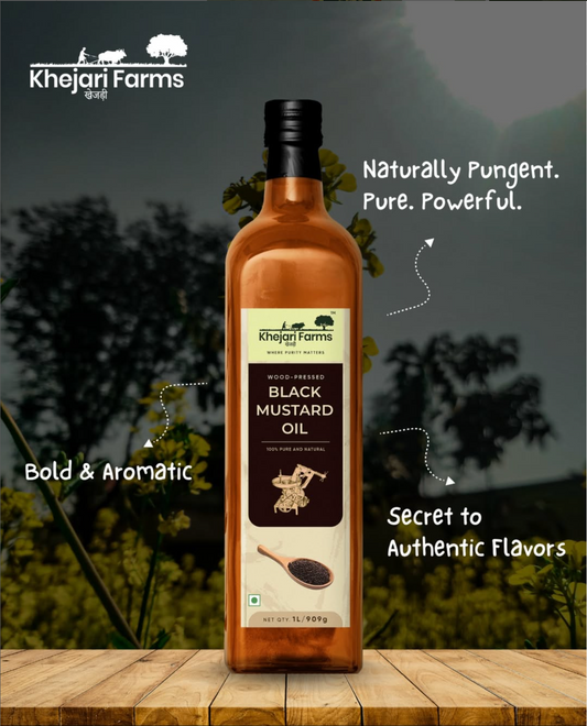Cold Pressed Black Mustard Oil