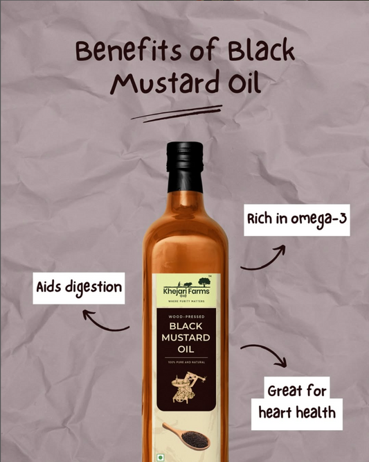 Cold Pressed Black Mustard Oil