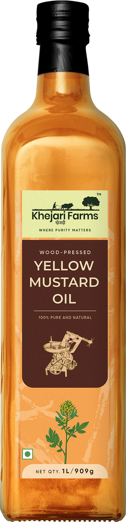 Cold Pressed Yellow Mustard Oil