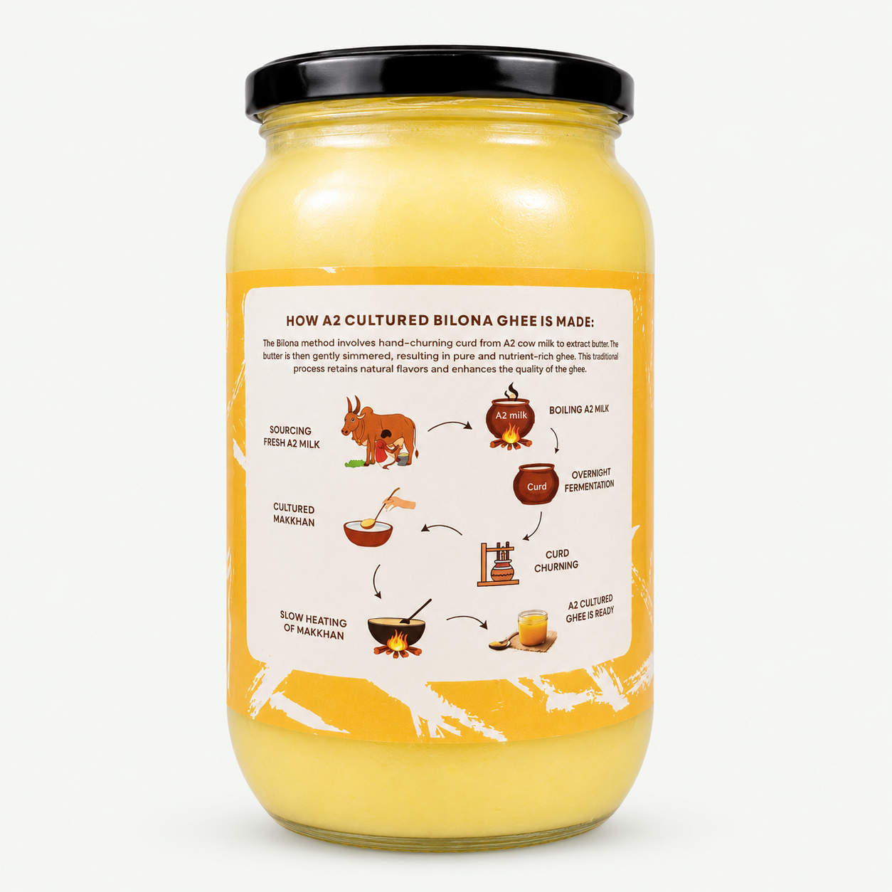 A2 Bilona Cow Ghee view 3