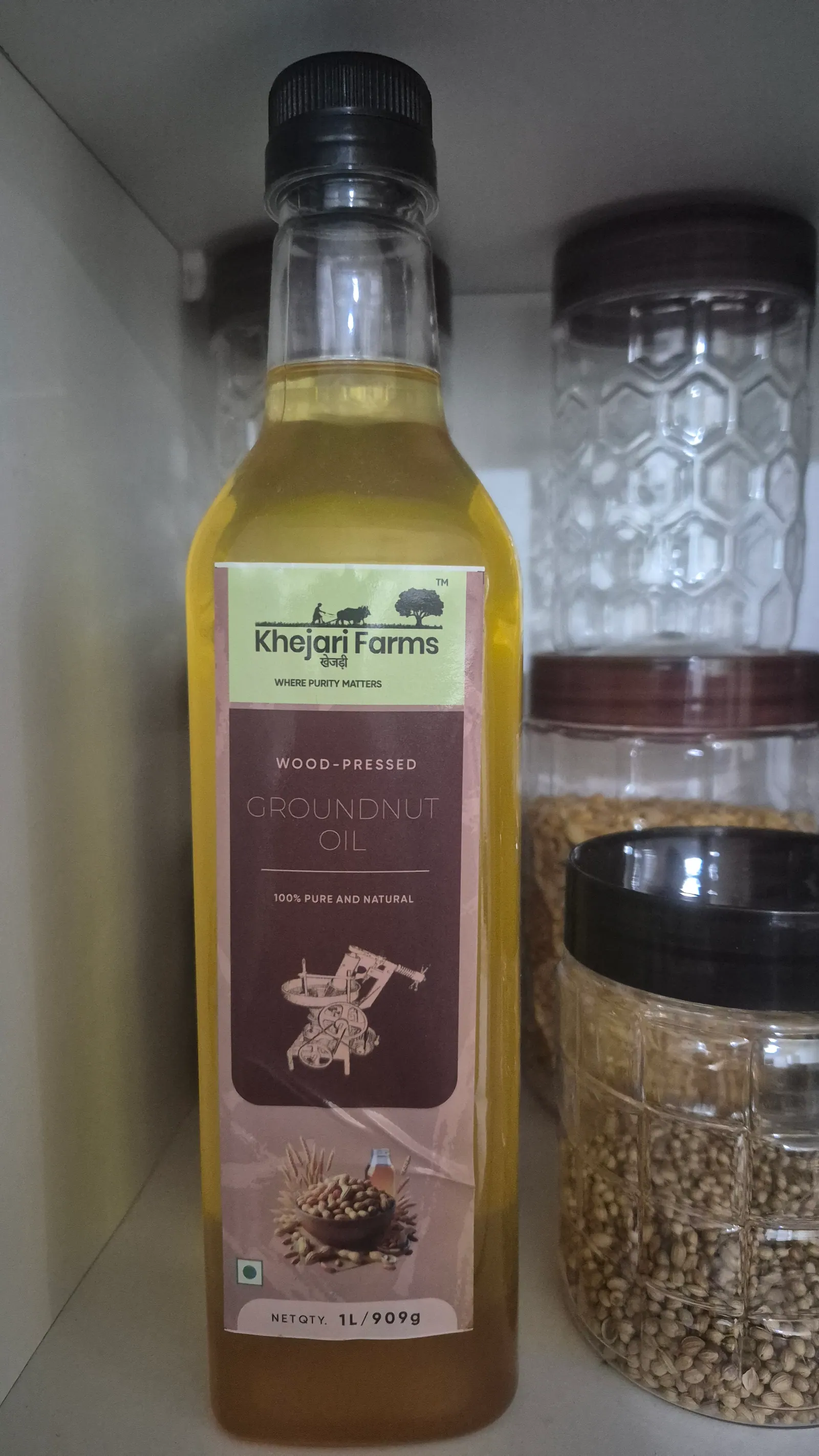 Customer photo of Khejari Farms groundnut oil